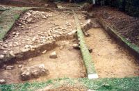 Chronicle of the Archaeological Excavations in Romania, 2001 Campaign. Report no. 182, Roşia Montană, Găuri<br /><a href='http://foto.cimec.ro/cronica/2001/182/gauri-drum-roman-mnuai-03.jpg' target=_blank>Display the same picture in a new window</a>