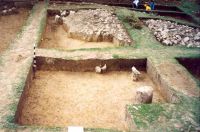 Chronicle of the Archaeological Excavations in Romania, 2001 Campaign. Report no. 182, Roşia Montană, Găuri<br /><a href='http://foto.cimec.ro/cronica/2001/182/gauri-drum-roman-mnuai-04.jpg' target=_blank>Display the same picture in a new window</a>