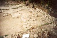 Chronicle of the Archaeological Excavations in Romania, 2001 Campaign. Report no. 182, Roşia Montană, Găuri<br /><a href='http://foto.cimec.ro/cronica/2001/182/gauri-drum-roman-mnuai-15.jpg' target=_blank>Display the same picture in a new window</a>
