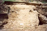 Chronicle of the Archaeological Excavations in Romania, 2001 Campaign. Report no. 182, Roşia Montană, Carpeni (Bisericuţă)<br /><a href='http://foto.cimec.ro/cronica/2001/182/gauri-drum-roman-mnuai-16.jpg' target=_blank>Display the same picture in a new window</a>