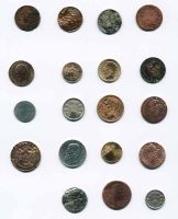 Chronicle of the Archaeological Excavations in Romania, 2002 Campaign. Report no. 36, Bucureşti<br /><a href='http://foto.cimec.ro/cronica/2002/036/monede2003-2-300.jpg' target=_blank>Display the same picture in a new window</a>
