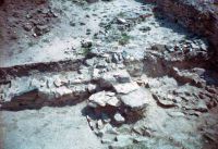 Chronicle of the Archaeological Excavations in Romania, 2002 Campaign. Report no. 103, Istria, Cetate.<br /> Sector sectorMNIR.<br /><a href='http://foto.cimec.ro/cronica/2002/103/his02-bas-episcop-basilicaanterioara.jpg' target=_blank>Display the same picture in a new window</a>