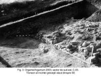 Chronicle of the Archaeological Excavations in Romania, 2003 Campaign. Report no. 97, Jurilovca, Capul Dolojman.<br /> Sector sectorIAB.<br /><a href='http://foto.cimec.ro/cronica/2003/097/sectorIAB/jurilovca-argamum-3-sector-iab.jpg' target=_blank>Display the same picture in a new window</a>. Title: sectorIAB