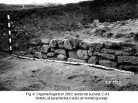 Chronicle of the Archaeological Excavations in Romania, 2003 Campaign. Report no. 97, Jurilovca, Capul Dolojman.<br /> Sector sectorIAB.<br /><a href='http://foto.cimec.ro/cronica/2003/097/sectorIAB/jurilovca-argamum-4-sector-iab.jpg' target=_blank>Display the same picture in a new window</a>