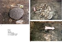 Chronicle of the Archaeological Excavations in Romania, 2003 Campaign. Report no. 122, Mereşti, Dâmbul Pipaşilor<br /><a href='http://foto.cimec.ro/cronica/2003/122/meresti-dambul-pipasilor-pl-3-aspecte.jpg' target=_blank>Display the same picture in a new window</a>