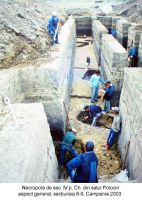 Chronicle of the Archaeological Excavations in Romania, 2003 Campaign. Report no. 147, Polocin, Islaz<br /><a href='http://foto.cimec.ro/cronica/2003/147/Polocin-Izvor-14.JPG' target=_blank>Display the same picture in a new window</a>