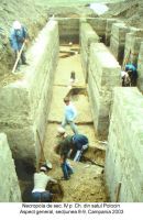 Chronicle of the Archaeological Excavations in Romania, 2003 Campaign. Report no. 147, Polocin, Islaz<br /><a href='http://foto.cimec.ro/cronica/2003/147/Polocin-Izvor-16.JPG' target=_blank>Display the same picture in a new window</a>