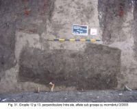Chronicle of the Archaeological Excavations in Romania, 2003 Campaign. Report no. 172, Sântimbru, Biserica Reformată<br /><a href='http://foto.cimec.ro/cronica/2003/172/santimbru-biserica-reformata-31.JPG' target=_blank>Display the same picture in a new window</a>