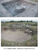 Chronicle of the Archaeological Excavations in Romania, 2005 Campaign. Report no. 50, Capidava, La Grajduri.<br /> Sector 06-ilustratie-sector-X.<br /><a href='http://foto.cimec.ro/cronica/2005/050/rsz-22.jpg' target=_blank>Display the same picture in a new window</a>
