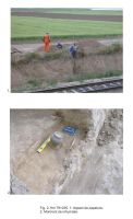 Chronicle of the Archaeological Excavations in Romania, 2006 Campaign. Report no. 33, Baia, Linia 812 Medgidia – Tulcea, km 79+450 - 79+600<br /><a href='http://foto.cimec.ro/cronica/2006/033/rsz-1.jpg' target=_blank>Display the same picture in a new window</a>