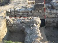 Chronicle of the Archaeological Excavations in Romania, 2007 Campaign. Report no. 1, Adamclisi, Cetate.<br /> Sector basilica-cu-transept.<br /><a href='http://foto.cimec.ro/cronica/2007/001-ADAMCLISI-CT-TropaeumTraiani-C/basilica-cu-transept/img-7924.JPG' target=_blank>Display the same picture in a new window</a>. Title: basilica-cu-transept