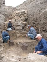 Chronicle of the Archaeological Excavations in Romania, 2008 Campaign. Report no. 34, Hârşova, Tell<br /><a href='http://foto.cimec.ro/cronica/2008/034/foto-8-in-partea-de-est-a-sectiunii.jpg' target=_blank>Display the same picture in a new window</a>