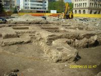 Chronicle of the Archaeological Excavations in Romania, 2009 Campaign. Report no. 121, Focşani, Grădina Publică<br /><a href='http://foto.cimec.ro/cronica/2009/preventive/121/FOCSANI-VN-Piata-Unirii04.JPG' target=_blank>Display the same picture in a new window</a>
