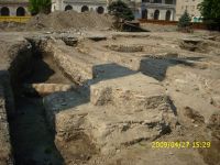 Chronicle of the Archaeological Excavations in Romania, 2009 Campaign. Report no. 121, Focşani, Grădina Publică<br /><a href='http://foto.cimec.ro/cronica/2009/preventive/121/FOCSANI-VN-Piata-Unirii10.JPG' target=_blank>Display the same picture in a new window</a>