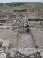 Chronicle of the Archaeological Excavations in Romania, 2009 Campaign. Report no. 1, Adamclisi, Cetate.<br /> Sector 01-sectorA-planse.<br /><a href='http://foto.cimec.ro/cronica/2009/sistematice/001/01-sectorA-planse/7-S-XXXIX-detaliu-constructie-circulara.JPG' target=_blank>Display the same picture in a new window</a>. Title: 01-sectorA-planse