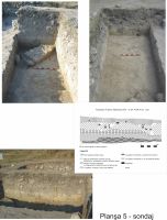 Chronicle of the Archaeological Excavations in Romania, 2011 Campaign. Report no. 1, Adamclisi, Cetate.<br /> Sector SECTOR-A.<br /><a href='http://foto.cimec.ro/cronica/2011/001/SECTOR-A/plansa-5-sondaj.jpg' target=_blank>Display the same picture in a new window</a>. Title: SECTOR-A