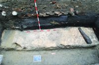 Chronicle of the Archaeological Excavations in Romania, 2014 Campaign. Report no. 149, Timişoara, Centrul istoric<br /><a href='http://foto.cimec.ro/cronica/2014/149-Timisoara/15-TM-blaga.JPG' target=_blank>Display the same picture in a new window</a>