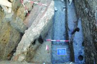 Chronicle of the Archaeological Excavations in Romania, 2014 Campaign. Report no. 149, Timişoara, Centrul istoric<br /><a href='http://foto.cimec.ro/cronica/2014/149-Timisoara/3-TM-blaga.JPG' target=_blank>Display the same picture in a new window</a>