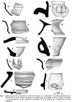 Chronicle of the Archaeological Excavations in Romania, 2015 Campaign. Report no. 12, Crăsanii de Jos, Piscul Crăsani<br /><a href='http://foto.cimec.ro/cronica/2015/012-Crasanii-de-Jos/fig-1-piscul-crasani-2015-desene.jpg' target=_blank>Display the same picture in a new window</a>