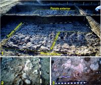 Chronicle of the Archaeological Excavations in Romania, 2015 Campaign. Report no. 40, Ripiceni, La Holm (La Telescu)<br /><a href='http://foto.cimec.ro/cronica/2015/040-Ripiceni/fig-3-ripiceni-l4-detalii-vatra.jpg' target=_blank>Display the same picture in a new window</a>