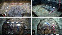 Chronicle of the Archaeological Excavations in Romania, 2015 Campaign. Report no. 51, Tăcuta, Dealul Miclea (Paic)<br /><a href='http://foto.cimec.ro/cronica/2015/051-Tacuta-Dealul-Miclea/fig-5-tacuta-016-groapa-4.jpg' target=_blank>Display the same picture in a new window</a>