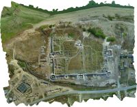 Chronicle of the Archaeological Excavations in Romania, 2015 Campaign. Report no. 76, Capidava, Incinta medio-bizantină<br /><a href='http://foto.cimec.ro/cronica/2015/076-Capidava/4-vedere-aeriana-august-2015.jpg' target=_blank>Display the same picture in a new window</a>