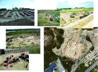 Chronicle of the Archaeological Excavations in Romania, 2015 Campaign. Report no. 83, Capidava, Cetate.<br /> Sector sector-X.<br /><a href='http://foto.cimec.ro/cronica/2015/083-Capidava/pl-2-extramuros-imagini-de-ansamblu-asupra-cercetarilor-arh.jpg' target=_blank>Display the same picture in a new window</a>