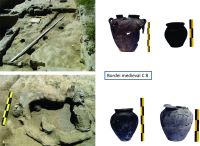 Chronicle of the Archaeological Excavations in Romania, 2015 Campaign. Report no. 83, Capidava, Cetate.<br /> Sector sector-X.<br /><a href='http://foto.cimec.ro/cronica/2015/083-Capidava/pl-8-extramuros-locuinta-medievala-c8.jpg' target=_blank>Display the same picture in a new window</a>