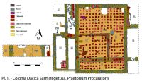 Cronica Cercetărilor Arheologice din România, Campania 2016. Raportul nr. 69, Sarmizegetusa, Colonia Dacica Sarmizegetusa (Ulpia Traiana)<br /><a href='http://foto.cimec.ro/cronica/2016/069-Sarmizegetusa-HD-Punct-Praetorium-Procuratoris/fig-1-praetorium-procuratoris.jpg' target=_blank>Priveşte aceeaşi imagine într-o fereastră nouă</a>