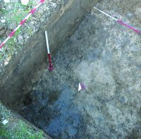 Chronicle of the Archaeological Excavations in Romania, 2016 Campaign. Report no. 112, Ovidiu, Faleză<br /><a href='http://foto.cimec.ro/cronica/2016/112-Ovidiu-CT-Punct-lot-4-lot-8/fig-8-ovidiu-2015-zaramella-conturare-gropi-elenistice-c1-c2.JPG' target=_blank>Display the same picture in a new window</a>