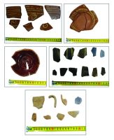 Cronica Cercetărilor Arheologice din România, Campania 2017. Raportul nr. 72, Vânători-Neamţ, Fostul Schit Nifon<br /><a href='http://foto.cimec.ro/cronica/2017/01-Cercetari-sistematice/072-Vanatori-Neamt-jud-Neamt-1/fig-5-fragmente-ceramice-recuperate-din-s-5-si-c-4.jpg' target=_blank>Priveşte aceeaşi imagine într-o fereastră nouă</a>