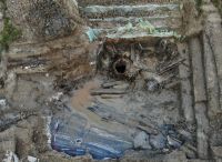 Chronicle of the Archaeological Excavations in Romania, 2018 Campaign. Report no. 5, Beclean, Băile Figa.<br /> Sector Figuri.<br /><a href='http://foto.cimec.ro/cronica/2018/1-sistematice/005-BaileFiga-BN-s/Figuri/figura-1-1-sxv-aerofotografie.JPG' target=_blank>Display the same picture in a new window</a>. Title: Figuri