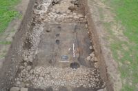 Chronicle of the Archaeological Excavations in Romania, 2018 Campaign. Report no. 13, Călugăreni, Castrul roman.<br /> Sector Ilustratie-Cal-2018.<br /><a href='http://foto.cimec.ro/cronica/2018/1-sistematice/013-Calugareni-MS-s/Ilustratie-Cal-2018/fig-4-structurile-de-lemn-din-suprafata-a7.JPG' target=_blank>Display the same picture in a new window</a>