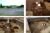 Chronicle of the Archaeological Excavations in Romania, 2018 Campaign. Report no. 117, Negrileşti, Şcoala Generală (La Punte, Pin, Curtea Şcolii).<br /> Sector imagini-tipar.<br /><a href='http://foto.cimec.ro/cronica/2018/2-preventive/117-Negrilesti-curtea-scolii-GL-p/imagini-tipar/5-sg.jpg' target=_blank>Display the same picture in a new window</a>. Title: imagini-tipar
