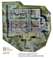 Cronica Cercetărilor Arheologice din România, Campania 2019. Raportul nr. 81, Capidava, Cetate.<br /> Sectorul ilustratie-sector-vii-principia-cca-2020.<br /><a href='http://foto.cimec.ro/cronica/2019/01-sistematice/081-topalu-ct-capidava-s/ilustratie-sector-vii-principia-cca-2020/fig-1-capidava-sector-vii-principia-2019.jpg' target=_blank>Priveşte aceeaşi imagine într-o fereastră nouă</a>. Titlu: ilustratie-sector-vii-principia-cca-2020