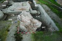 Chronicle of the Archaeological Excavations in Romania, 2020 Campaign. Report no. 22, Igriş<br /><a href='http://foto.cimec.ro/cronica/2020/01-Sistematice/022-igris/fig-6-sectiunile-d97-d98-c98-c97-b98-b97-a98-a97-vedere-dinspre-sud.JPG' target=_blank>Display the same picture in a new window</a>