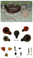 Chronicle of the Archaeological Excavations in Romania, 2020 Campaign. Report no. 31, Veţel, Micia.<br /> Sector 6567.<br /><a href='http://foto.cimec.ro/cronica/2020/01-Sistematice/031-mintia/6567/pl-7.jpg' target=_blank>Display the same picture in a new window</a>. Title: 6567