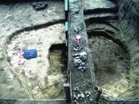 Chronicle of the Archaeological Excavations in Romania, 2020 Campaign. Report no. 62, Vlădeni, Popina Blagodeasca<br /><a href='http://foto.cimec.ro/cronica/2020/01-Sistematice/062-vladeni/fig-3-groapa-de-var.JPG' target=_blank>Display the same picture in a new window</a>