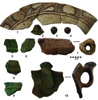 Chronicle of the Archaeological Excavations in Romania, 2020 Campaign. Report no. 124, Ripiceni, La Holm (La Telescu)<br /><a href='http://foto.cimec.ro/cronica/2020/04-Incheierea-editiei/124-ripiceni/fig-7-ripiceni-020-artefacte.jpg' target=_blank>Display the same picture in a new window</a>